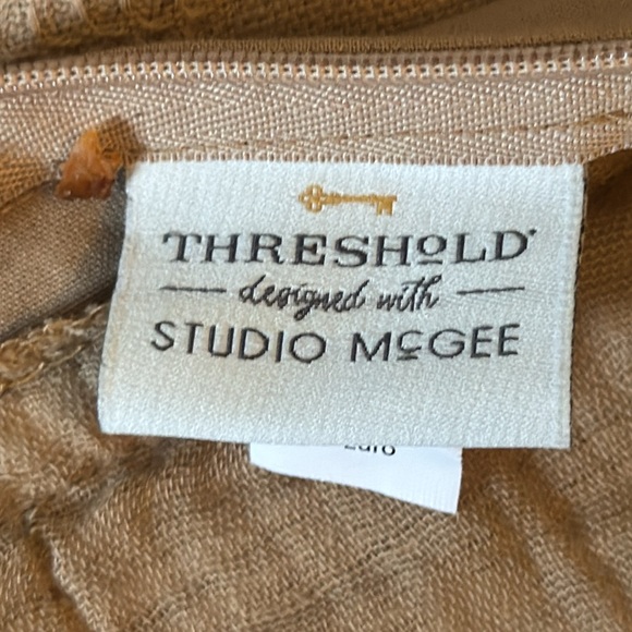 Threshold™ designed with Studio McGee Waffle Matelasse Quilt Sham Euro (27”x27”) - Picture 3 of 7